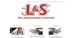 Desktop Screenshot of lunds-autowerkstatt.de